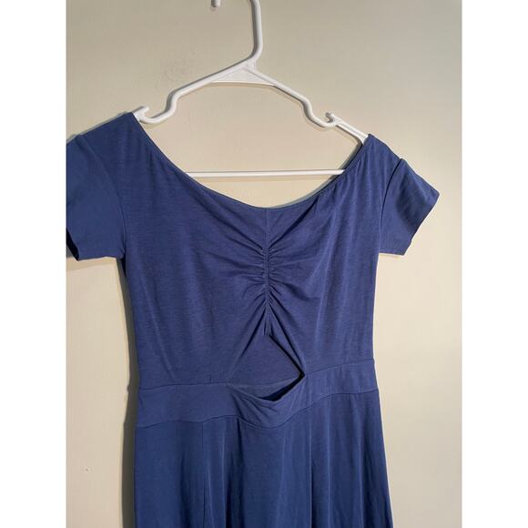 Free People Dance With Me Midi Dress in Cobalt Size Small‎ - Picture 3 of 13